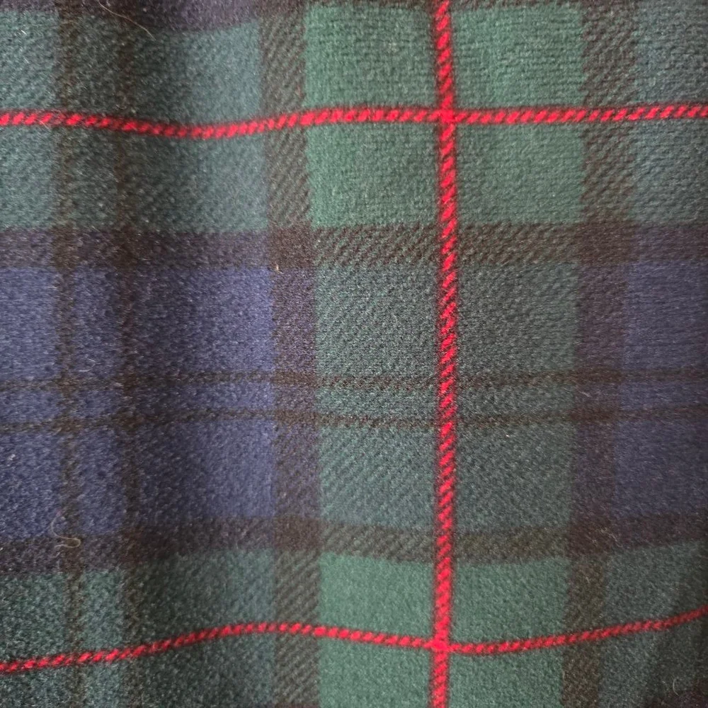 Nautica Men's Flannel Plaid Sleepwear pants green, blue, and red